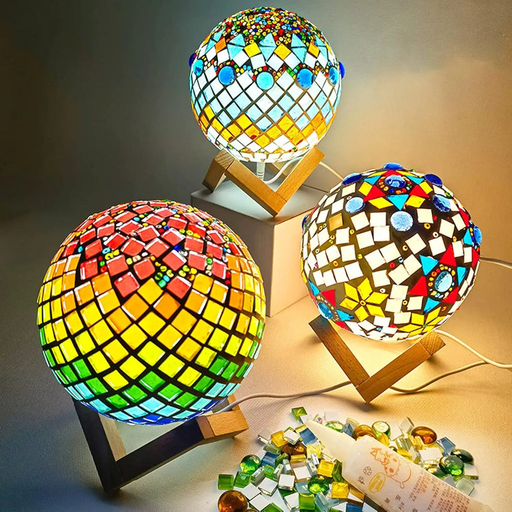 1 Box Glitter Multicolor Mosaic Tiles Handmade Craft Mosaic Crystal Glass Supplies Art Mosaic Making Home Decor Zpaxo