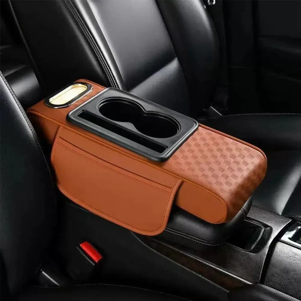 Car Center Console Height Increasing Armrest Cushion Multifunctional