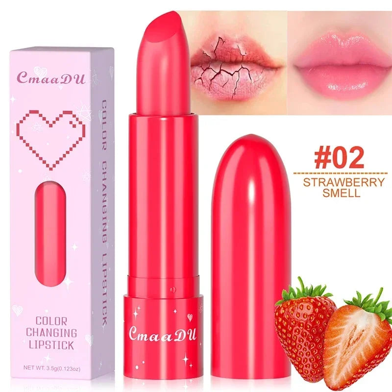 6Color Waterproof Fruit Tinted Shine Changing Moisturizing Nourishing Zpaxo 02