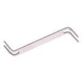Lock Opener Tool Professional Locksmith Removal Hooks Tension Wrench Zpaxo WHITE