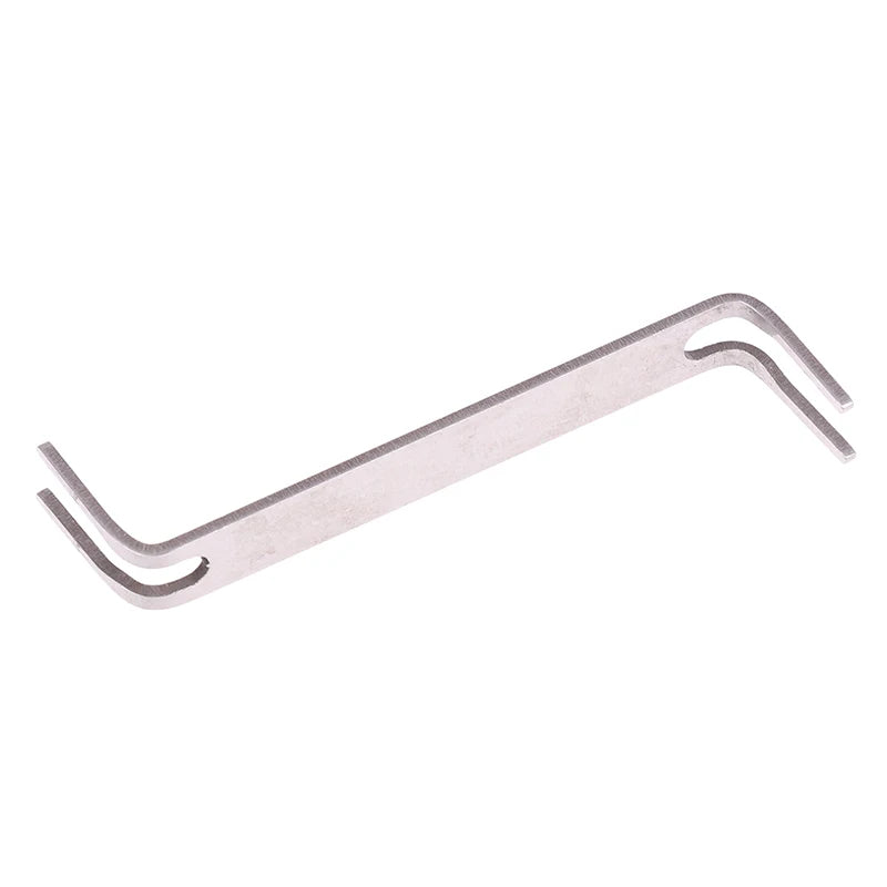 Lock Opener Tool Professional Locksmith Removal Hooks Tension Wrench Zpaxo WHITE