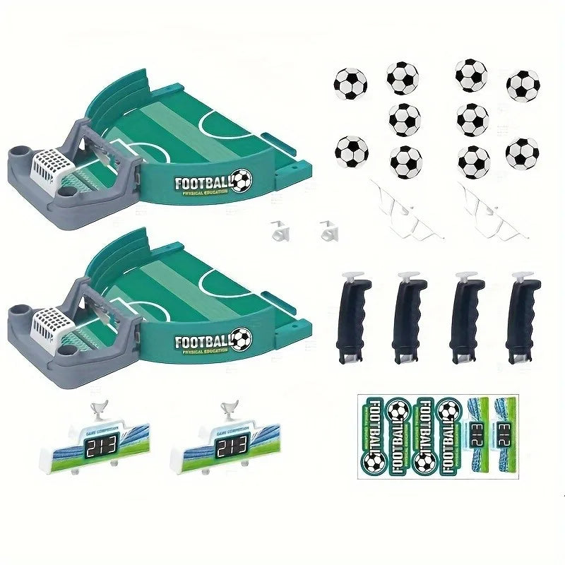 Interactive Soccer Tabletop Game Youngsters Educational Toy 2 Balls