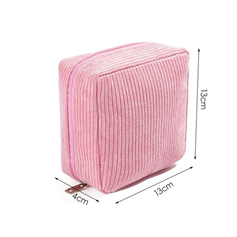 Sanitary Napkins Organizer Bags Women Portable Makeup Lipstick Travel Organizer Bag Multifunctional Mini Earphone Storage Pouch Zpaxo