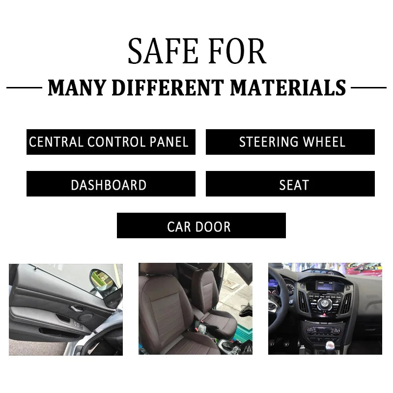 Auto Car Interior Cleaner Cream Natural Odorless Leather Conditioner Balm Universal for All Colors Protect Nourish Car Seats Zpaxo