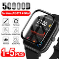 Full Screen Protector for Amazfit Watch GTS 2E 2 3 4 mini GTR 4 3 Pro protective film for amazfit Bip S Lite U Pro bip 3 Pop pro Zpaxo Amazfit BiP U 5pcs