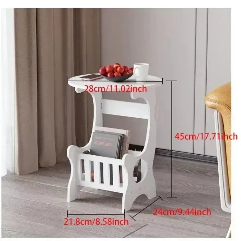 Mini Round Table Bedside Bedroom Furniture Modern Minimalist