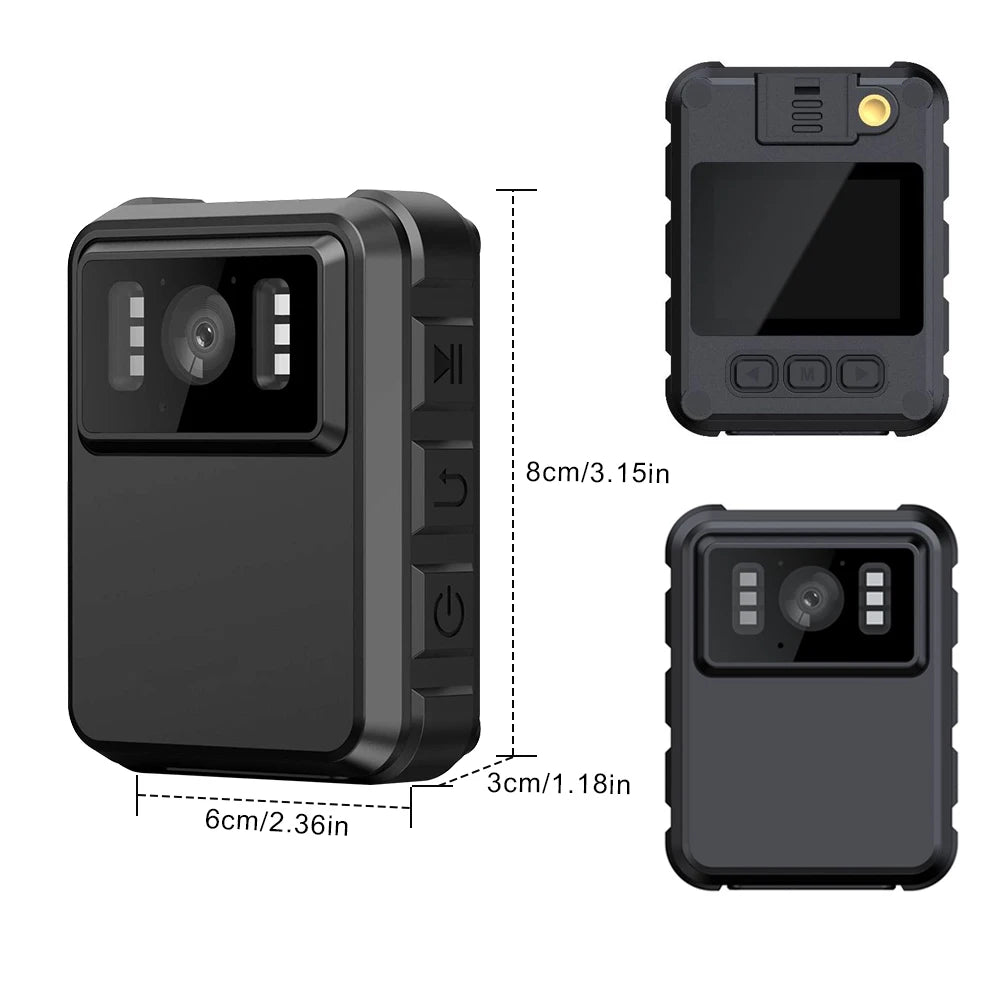 4K Wifi HD Mini Camera Sports Outdoor Waterproof Law Enforcement