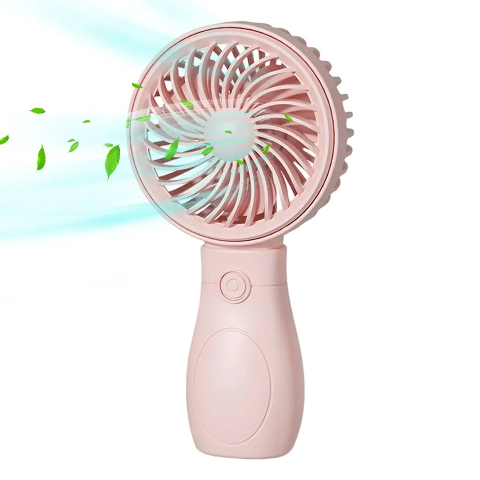 Mini Fan Handheld Low Noise 3 Speed Adjustable Cooler Portable Small
