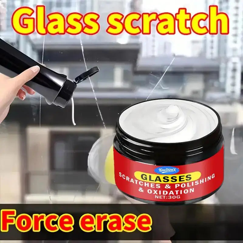 Glass Scratch Repair Wax – Car Windshield & Multi-Surface Polish
