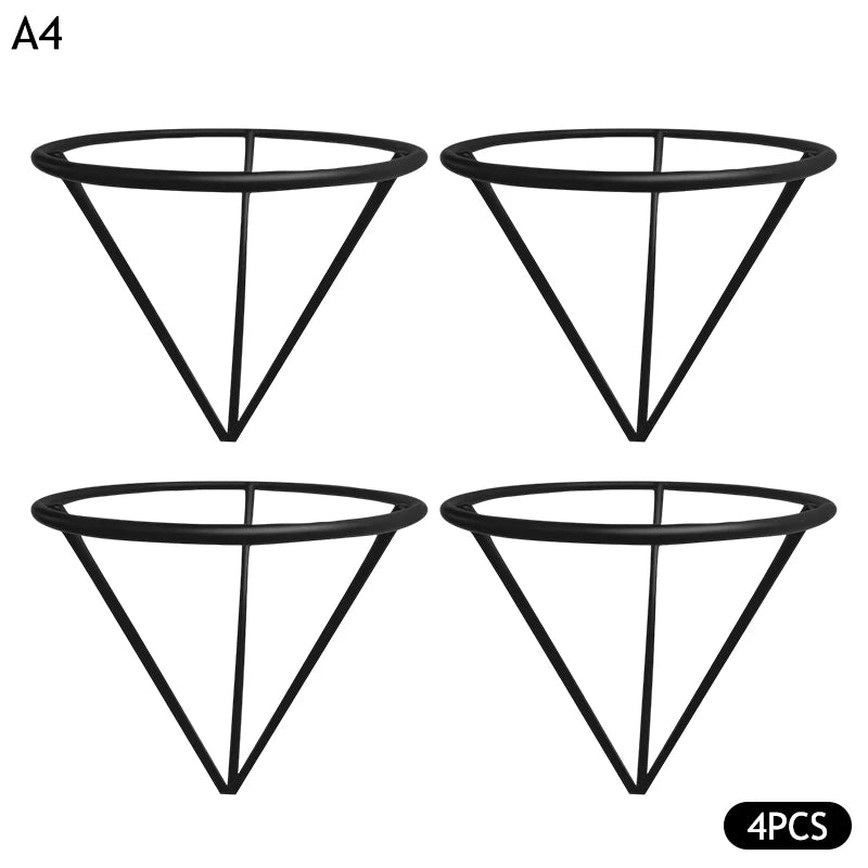 1/2/4pcs Avocado Seed Starter Vase Holders Avocado Seed Growing Triangle Metal Stand Carrots, Sweet Potatoes Growing Stand Zpaxo A4