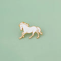 Fashionable Brooch Pins Depicting Year Horse Enamel Animal Jewelry Zpaxo A2