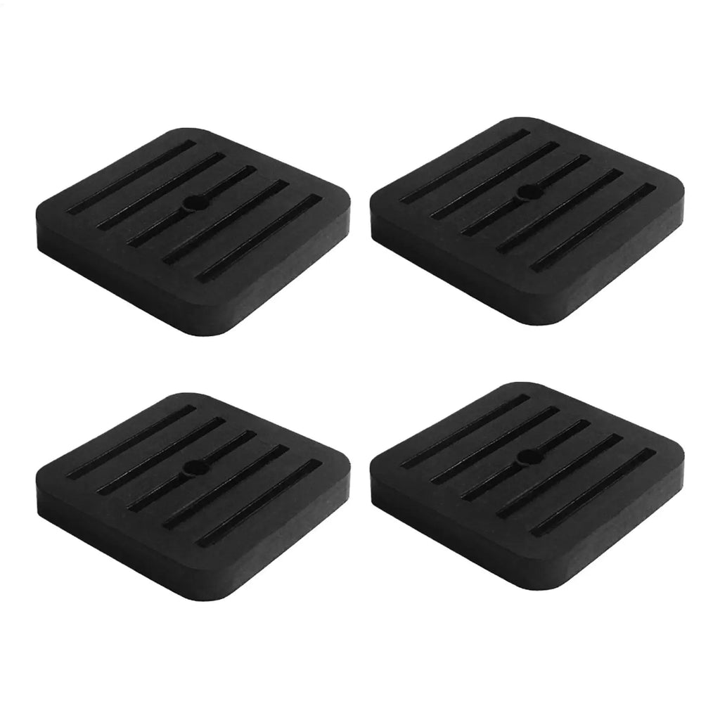 4Pcs Rubber Mount Shock Absorption Anti Slip Durable Anti Vibration Pad for Balcony Air Conditioner Outdoor Unit Outdoor Roofs Zpaxo
