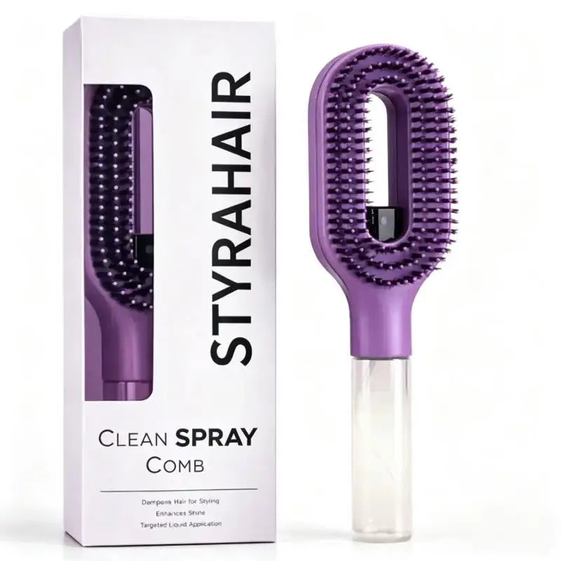 1 Spray Massage Comb Anti Static Scalp Massager Essential Oil Water Zpaxo A3
