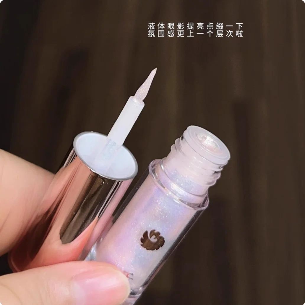 Qianyan Cheeryep Liquid Eyeshadow Chameleon Highlighter Pearlescent Zpaxo
