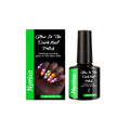 Glow in the Dark Fluorescent Nail Polish Set – 5 Neon Colors Gel Nail Polish Set Zpaxo Vitality Green