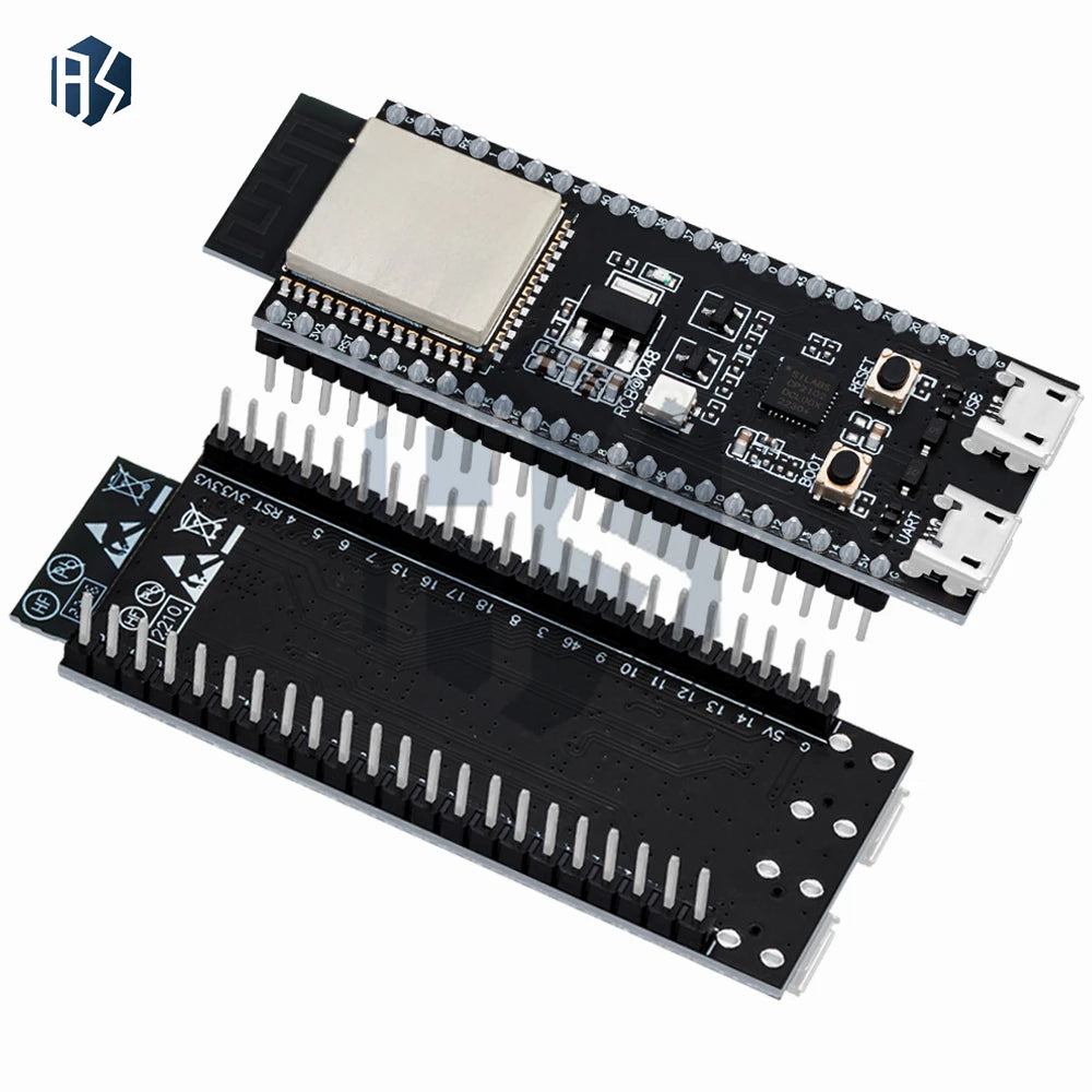 RCmall ESP32-S3-Dev-KitC-1 N16R8 Development Board Wi-Fi + BLE MCU Module Integrates Complete Wi-Fi and BLE Functions 16MB Flash Zpaxo