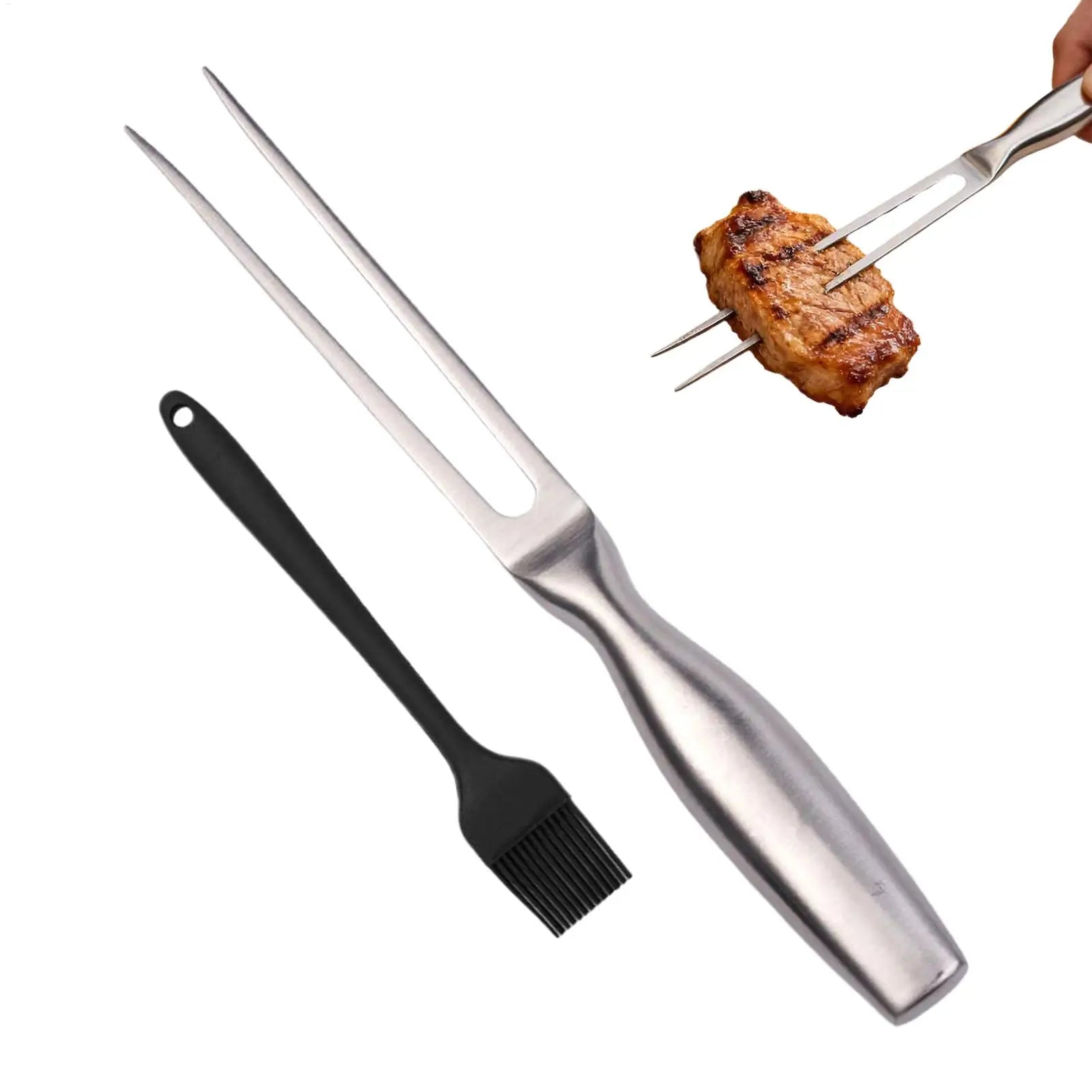 BBQ Grill Tool Stainless Steel Barbecue Utensils Case Outdoor Cooking