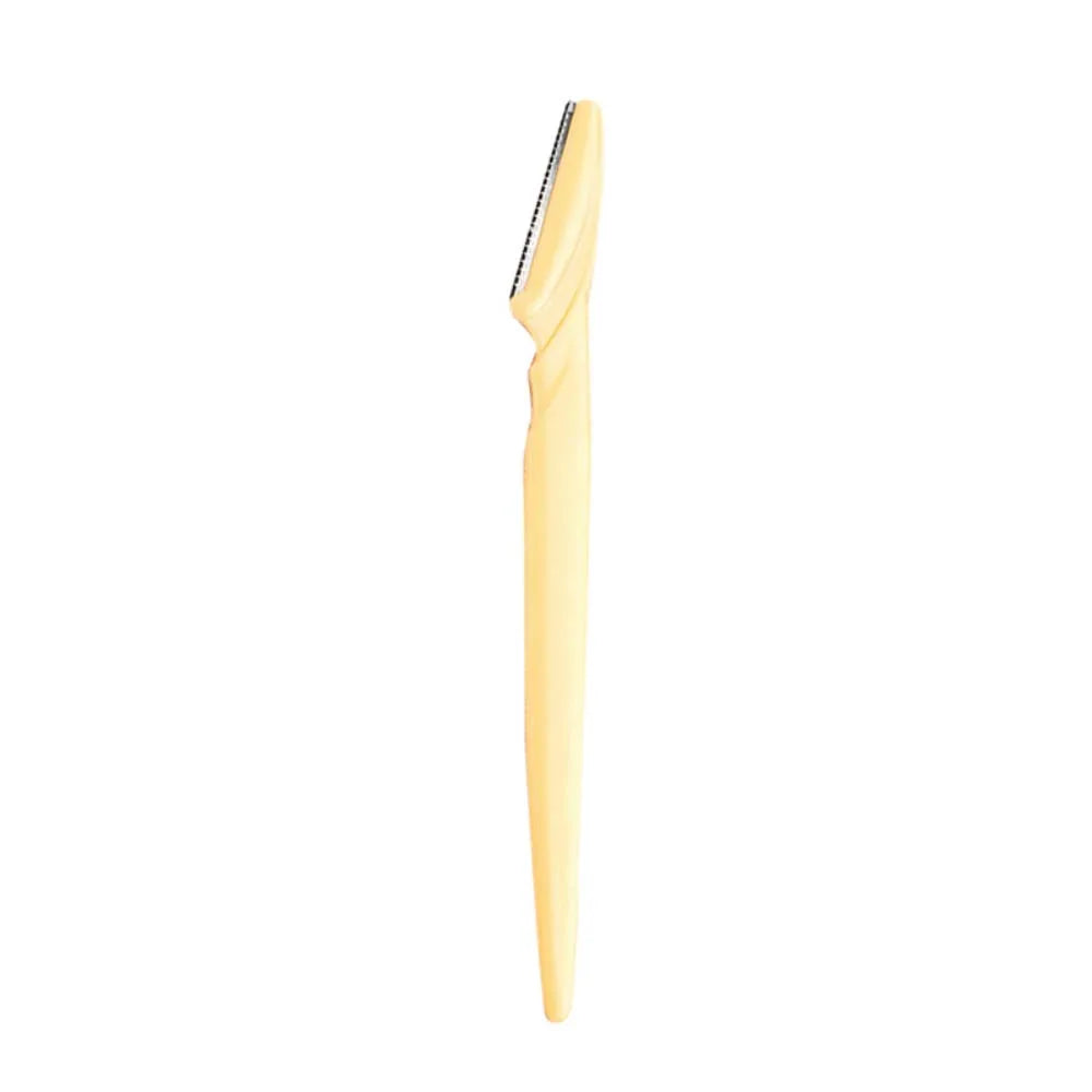 1- Eyebrow Trimmer Razor Safety Eye Brow Shaping Knife Portable Zpaxo 1Pcs Yellow