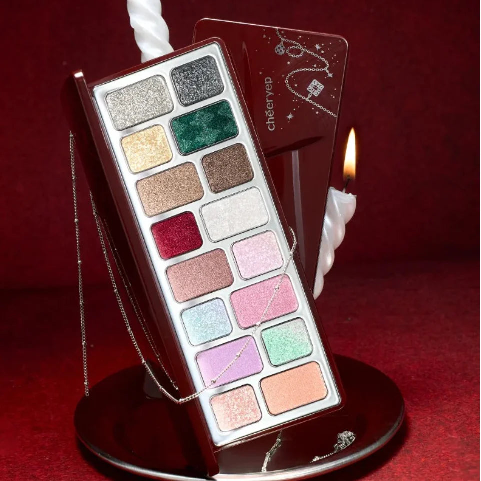 Qianyan Cheeryep Eyeshadow Palette STARLIT WISHES STARLIGHT Impact Zpaxo
