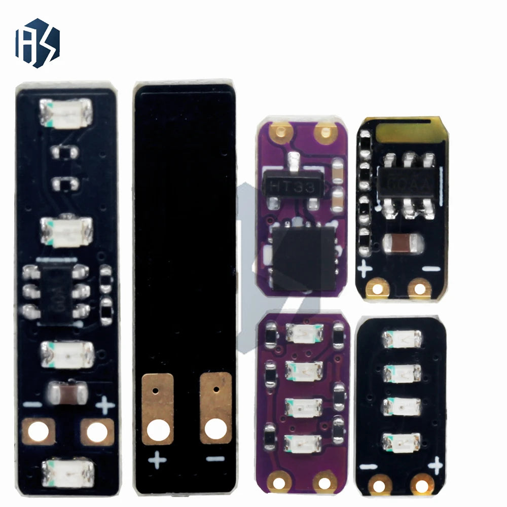 1S 2S 3.7~4.2V Mini LED Lithium Battery Level Indicator Module Zpaxo