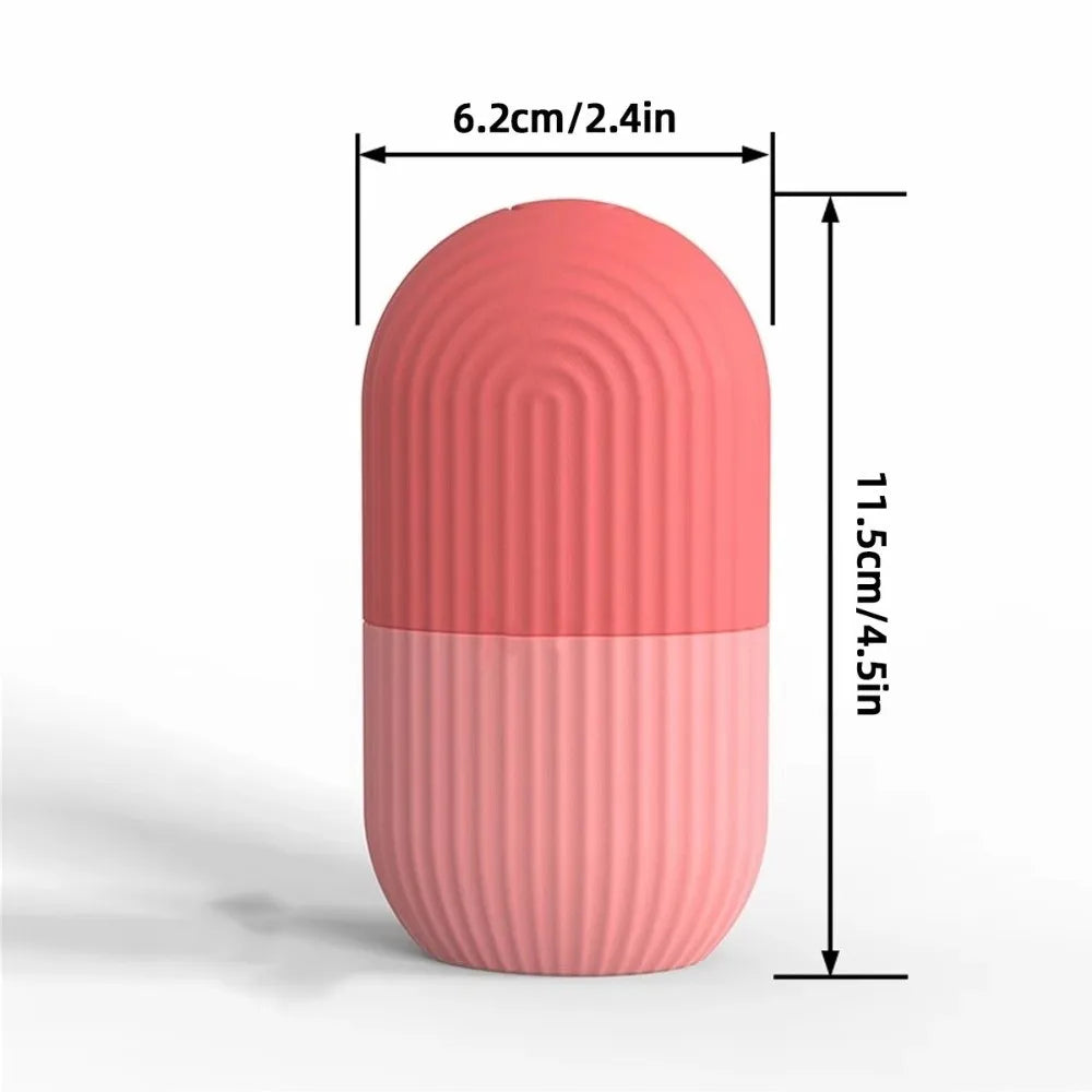 Gifts Silicone Facial Ice Cube Mold De-puffing DIY Roller Beauty Zpaxo