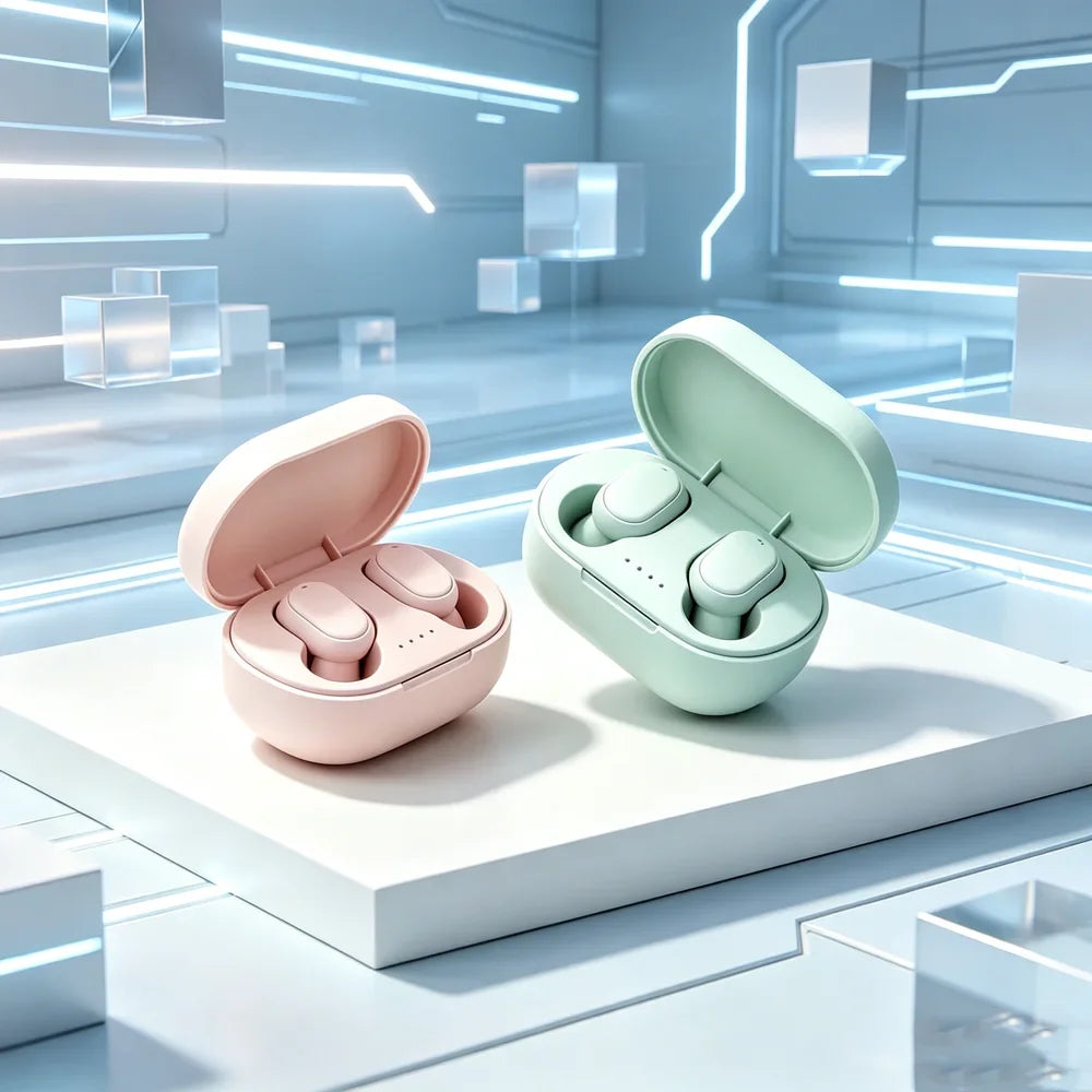 Wireless Earphone TWS Bluetooth Headset Hifi Music Headphone Noise