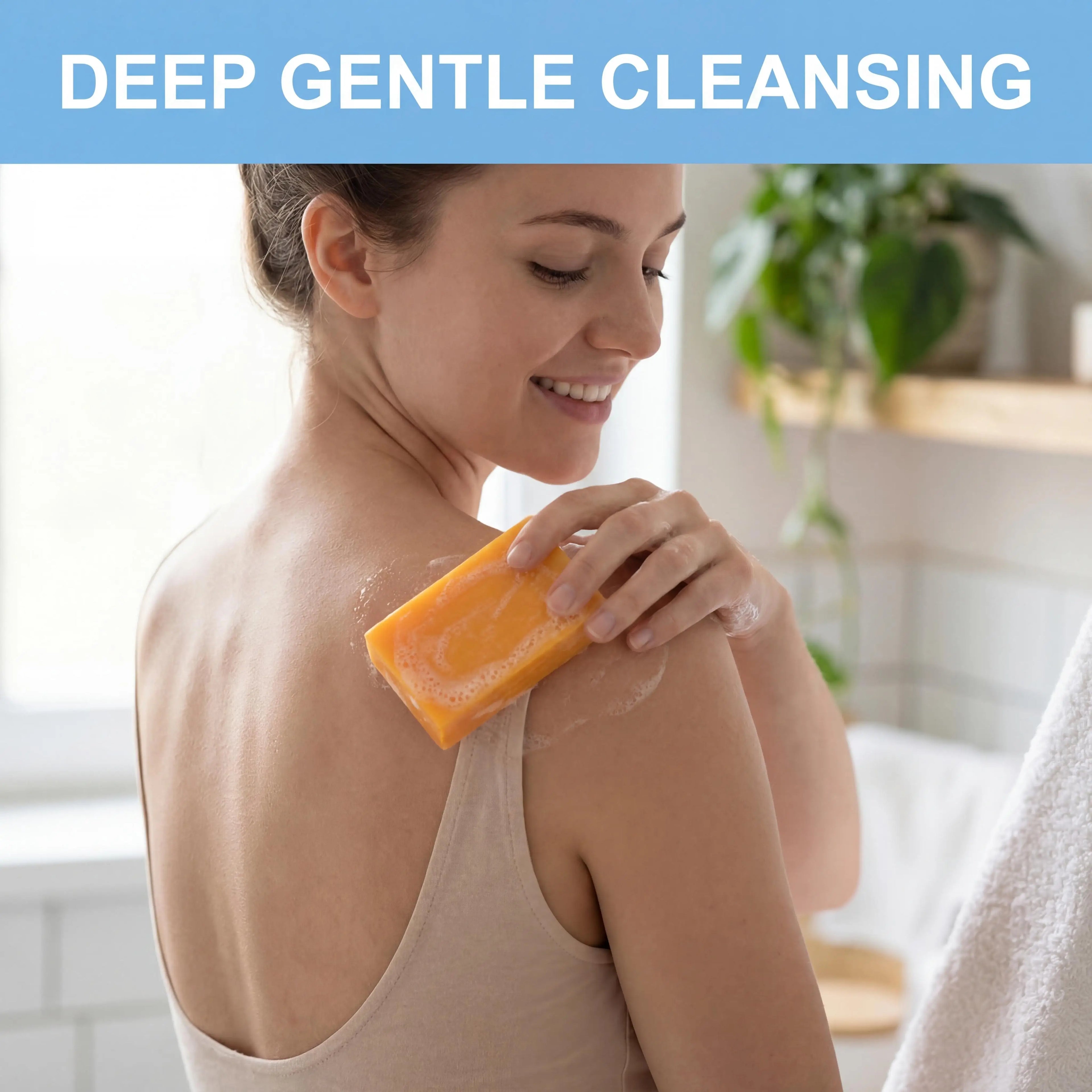 Turmeric Cleansing Soap – Body Acne, Odor & Deep Clean Bar Cleansing Bar Soap Zpaxo