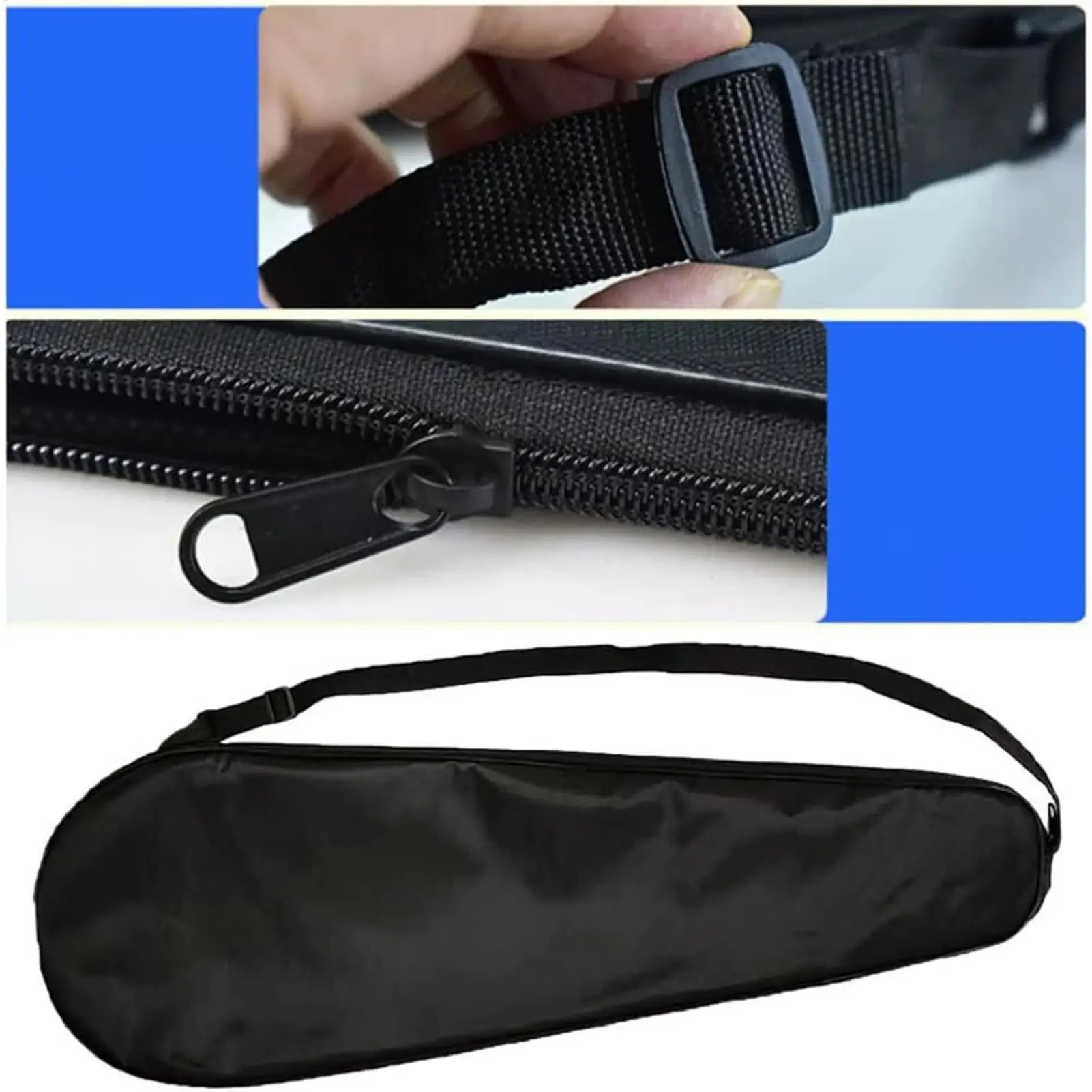 Badminton Racket Bag Strap Oxford Cloth Tennis Carrier Portable