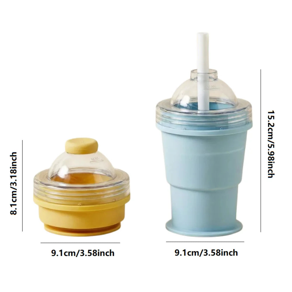 Outdoor Sports Silicone Cup Self-suction Foldable Multi-functional Zpaxo