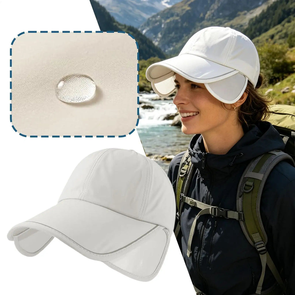Summer Sun Protection Adjustable Sun Hat For Women Wide Brim Caps Ladies Beach Visor Hat Holiday UV Protection Sun Hat Zpaxo