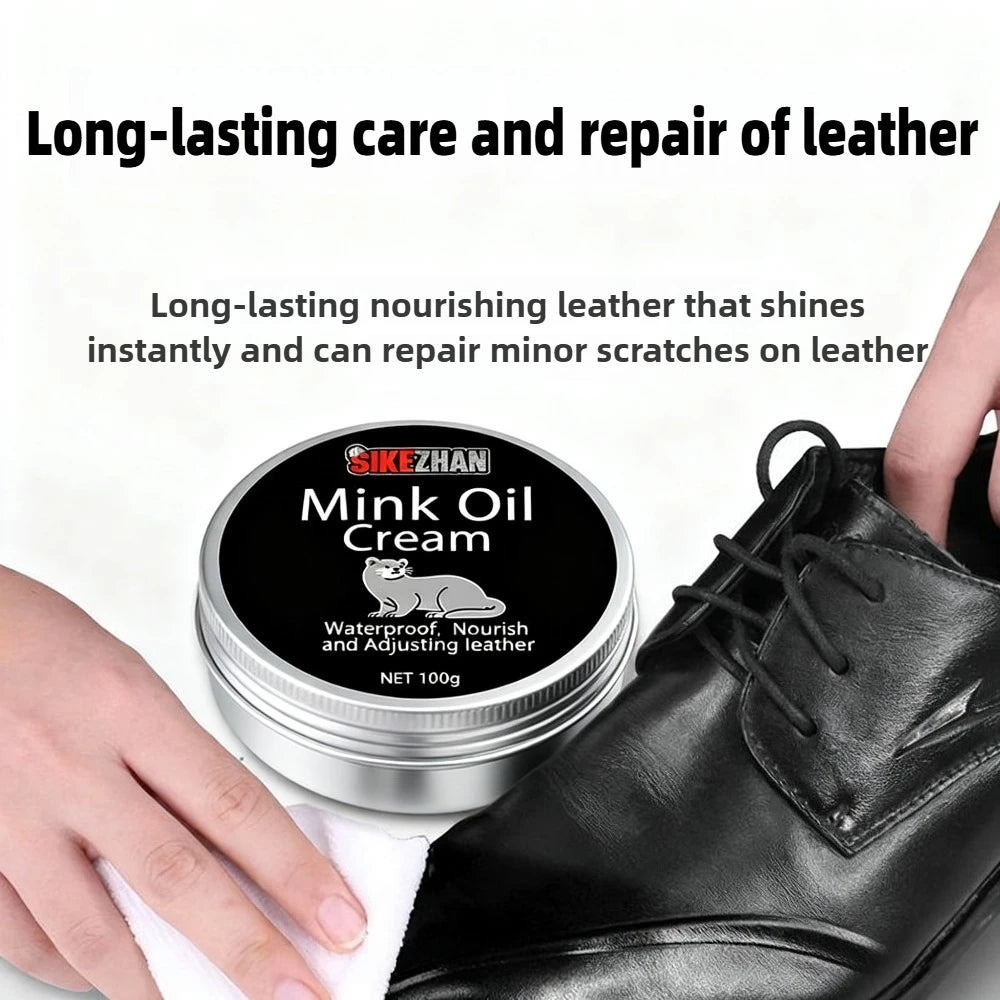 Professional Leather Care Cream Leather Conditioner Balm for Furniture Shoes Car Seats & Interior Clear, Odorless & Non-Greasy Zpaxo