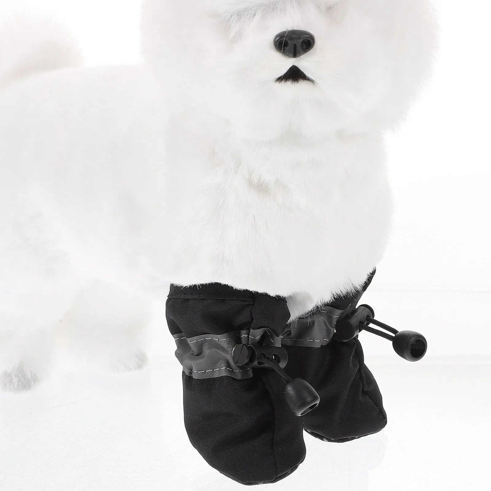 Drawstring Dog Booties Small Dogs Nonslip Waterproof Breathable Puppy