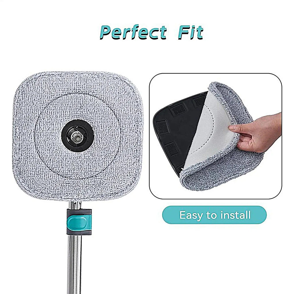 Microfiber Mop Refills Replacement Pads Wet Dry Floor Cleaning