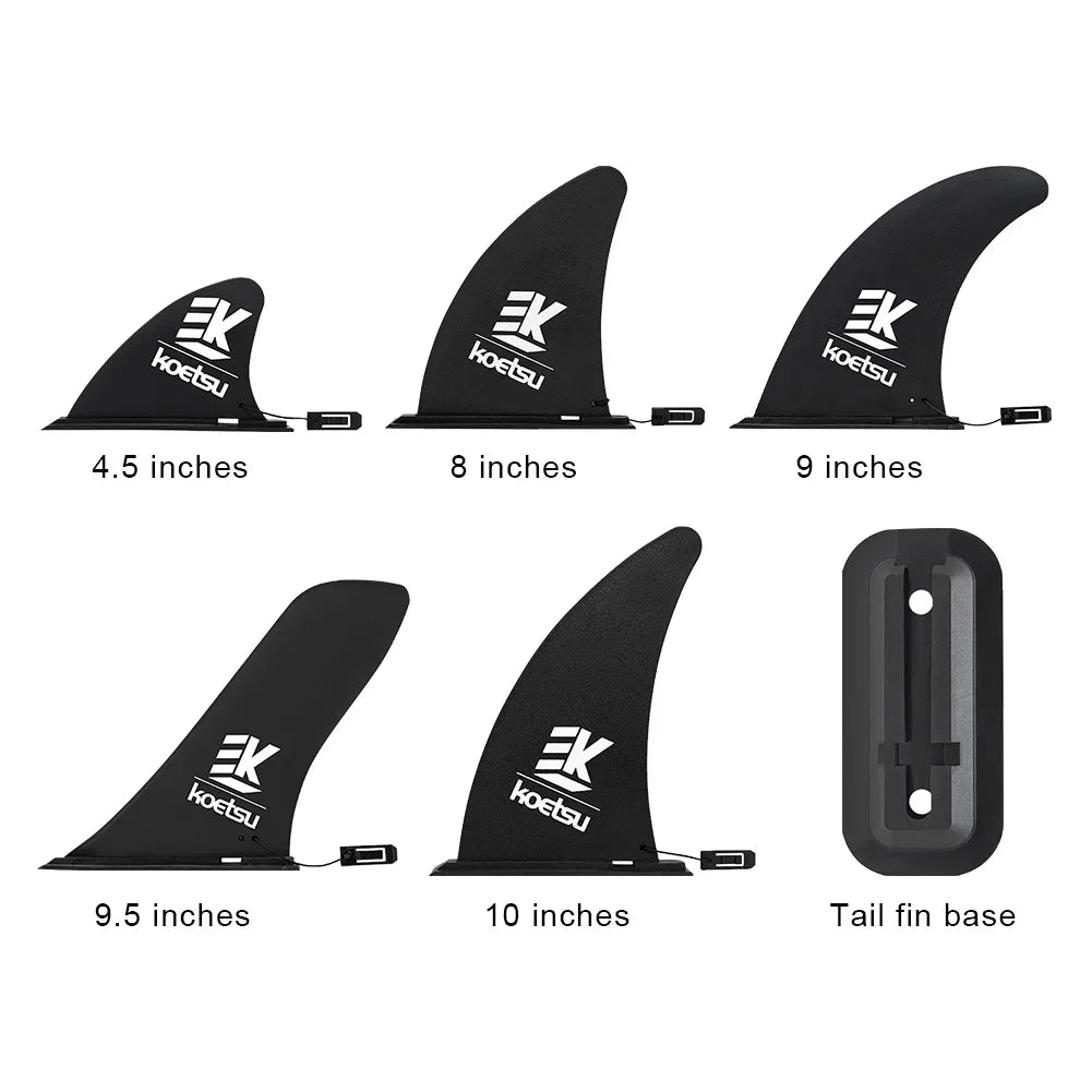 Quick-Release Surfboard Tail Fin – SUP, Longboard & Kayak