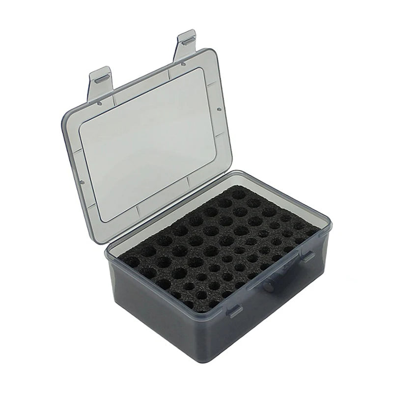 54 Slots AA AAA Battery Organizer Storage Case Batteries Waterproof