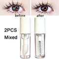 Mini Eyelash Styling Sealant Fast Drying Soft Brush Lashes Gel