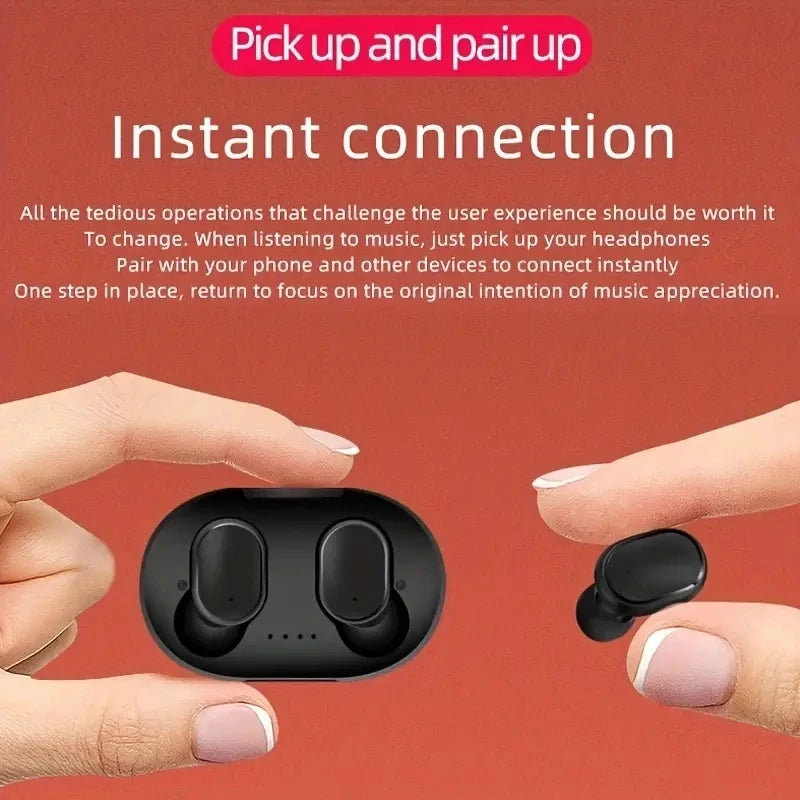 A6S True Wireless Bluetooth Headset Binaural Small Ear Buds Sports