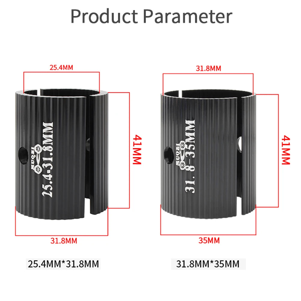 Bicycle Bike Handlebar Bar Shim Spacer Stem Reducer Aluminum Alloy