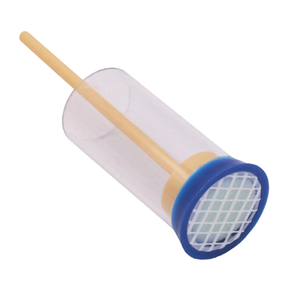 Queen Bee Marking Cage with Plunger Beekeeping Tool Queen Bee Marker Marking Tube Plunger Cage Beekeeping Supplies Zpaxo