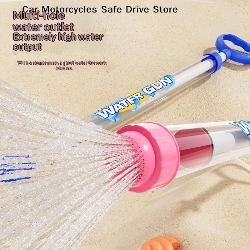 Fireworks Spray Toy Pull-back Water Gun Outdoor Splash Games Party