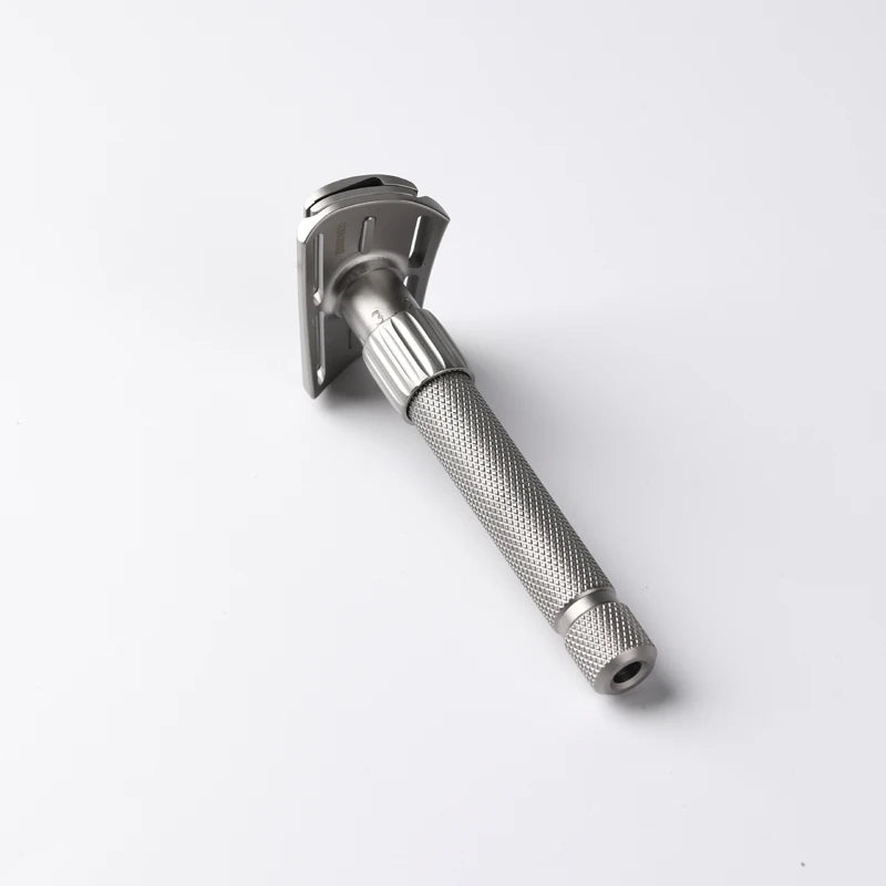 2026 Yaqi Matte Torqx Adjustable Safety Razor Slant Stainless Steel Classic Shaving Tool for Precision Grooming Zpaxo