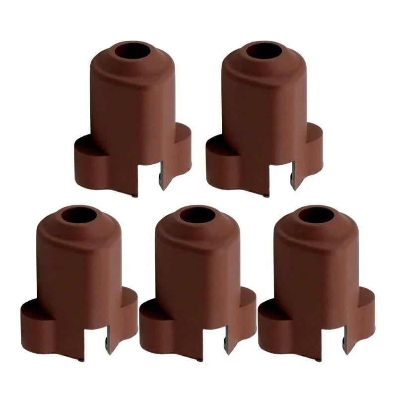 652F 5Pcs Silicone Socks Heat Insulation Case Cover High Temperature Sleeve For K1C Zpaxo Brown CN