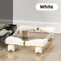CPU Holder Tower Stand Rolling Caster Wheelscomputer Adjustable