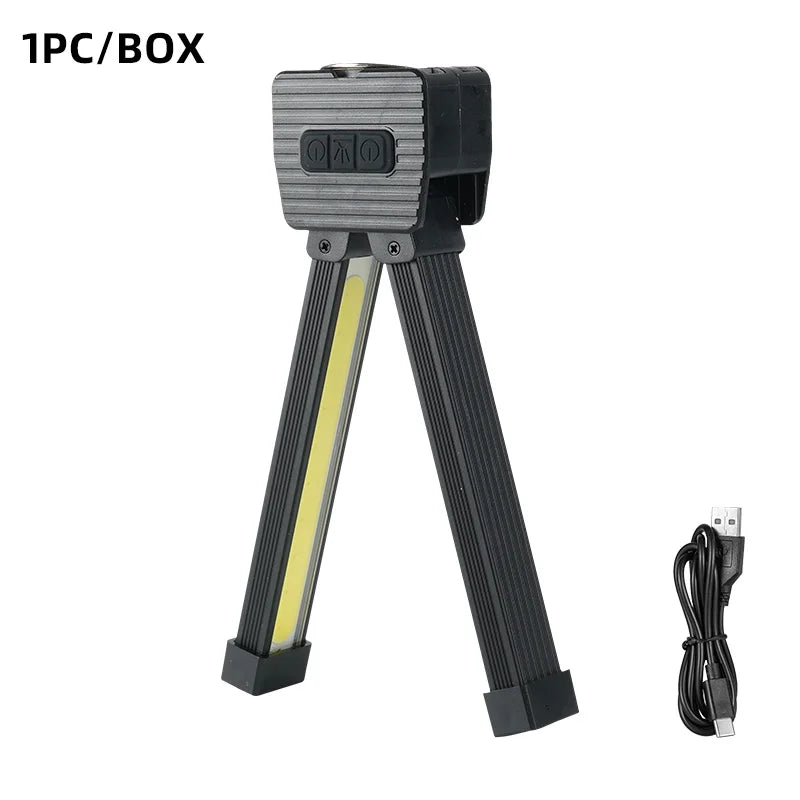 7-speed Dimming Flash Gym Lamp Posing Portable Magnet LED Hanging