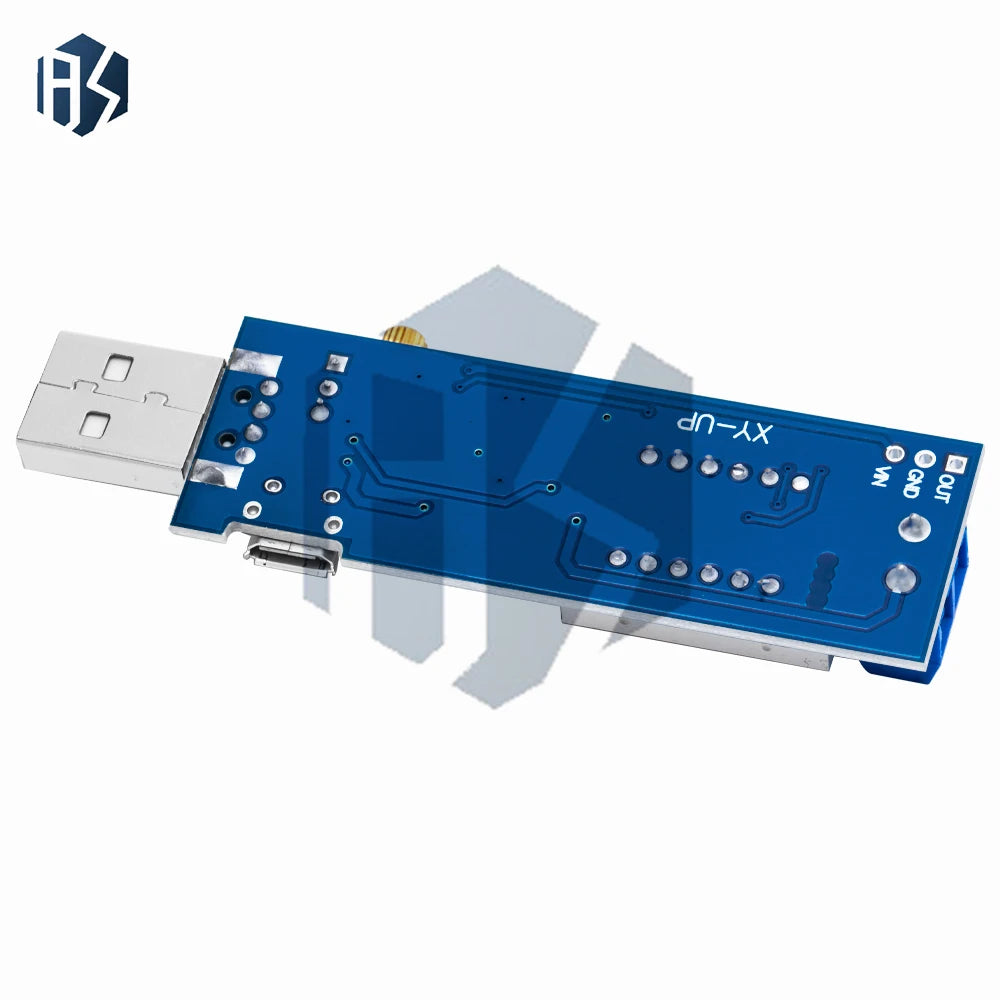USB 5V Boost Buck Adjustable Module 1 2V 24V Step-up Step-down Power Zpaxo