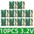 ‌4S 20A LiFePO4 BMS with Active Balancing (12.8V-14.4V) for 32650/32700 Cells - Overcharge/Discharge Protection Operation Zpaxo 3.2V LiFePO4 10PCS