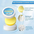 White Shoe Cleaner Paste - Multi-Purpose Whitening & Stain Remover for Faux Leather, Shoes, Bags & Car Interior Zpaxo 120g