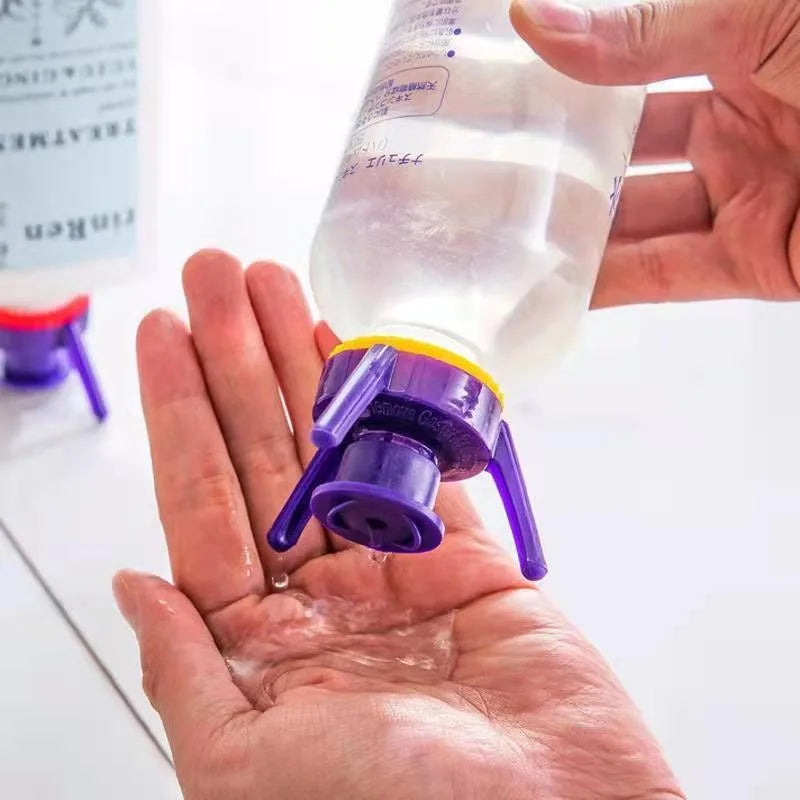 3Pcs/Set Bottle Emptying Kit Practical Evacuation Cap Down Bottle Dispenser Cap for Shampoo Lotion Containers Zpaxo