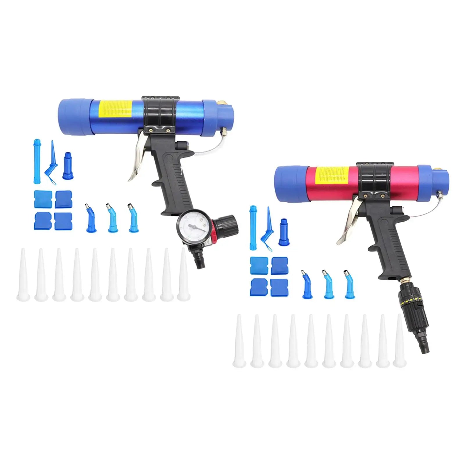 Caulking Glue Kit, Lightweight, 310ml, Non-Drip for Caulking Sealant Zpaxo