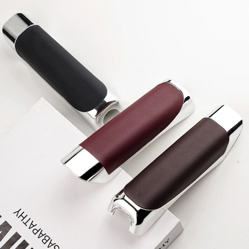 PU Leather Car Hand Brake Cover – Universal Handbrake Guard